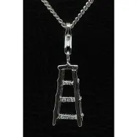 MOOYE ® - Collectie Zilveren Ladder hanger n bedel