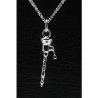 MOOYE ® - Collectie Zilveren Brandweer spuit ketting hanger