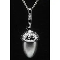 MOOYE ® - Collectie Zilveren Eikel zilver hanger n bedel