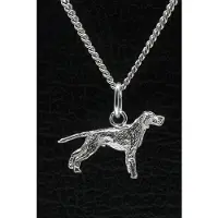 MOOYE ® - Collectie Zilveren Slovenky hrubostyohar met staart ketting hanger - klein