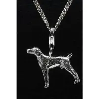 MOOYE ® - Collectie Zilveren Jachthond hanger n bedel