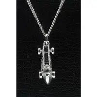 MOOYE ® - Collectie Zilveren Ferrari racewagen ketting hanger