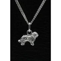 MOOYE ® - Collectie Zilveren Bobtail met staart ketting hanger - klein