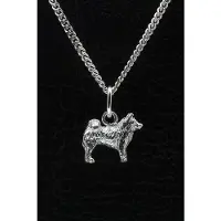MOOYE ® - Collectie Zilveren Volpino italiano ketting hanger - klein
