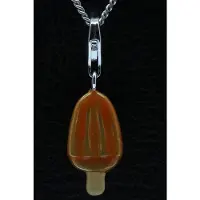 MOOYE ® - Collectie Zilveren IJsje sinaasappel hanger n bedel