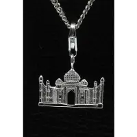 MOOYE ® - Collectie Zilveren Taj Mahal India hanger n bedel