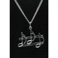 MOOYE ® - Collectie Zilveren Notenbalk ketting hanger