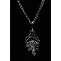 MOOYE ® - Collectie Zilveren Sterrenbeeld Schorpioen ketting hanger - klein