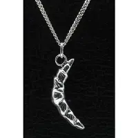 MOOYE ® - Collectie Zilveren Croissant ketting hanger