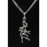 MOOYE ® - Collectie Zilveren Duiveltje ketting hanger