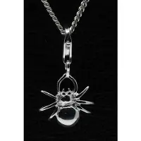 MOOYE ® - Collectie Zilveren Spin klein hanger n bedel