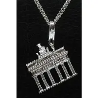 MOOYE ® - Collectie Zilveren Brandenburger Tor - Berlijn hanger n bedel