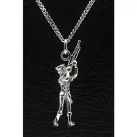 MOOYE ® - Collectie Zilveren Schutter ketting hanger