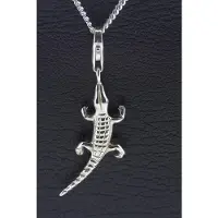 MOOYE ® - Collectie Zilveren Alligator Krokodil hanger n bedel