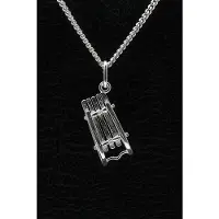 MOOYE ® - Collectie Zilveren Slee ketting hanger