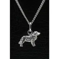 MOOYE ® - Collectie Zilveren Leonberger ketting hanger - klein