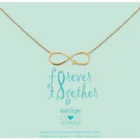 Heart to Get N181IFO13G forever together ketting goud
