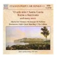 OUTHERE Mario Del Monaco, Giuseppe Di Stefano, Beniamino Gigli, Jussi Björling, Tito Schipa - Italian Popular Songs 1 (CD)