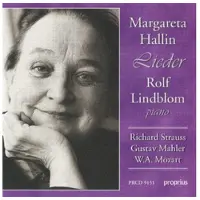 Cd Lieder (Swedish Rso, Hallin, Lindblom)
