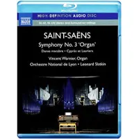 OUTHERE Vincent Warnier, Orchestre National De Lyon, Leonard Slatkin - Saint-Saëns: Symphony No.3 'Organ' (Blu-ray)