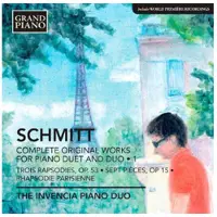 OUTHERE The Invencia Piano Duo - Schmitt: Complete Original Works for Piano Duet and Duo - 1 (CD)