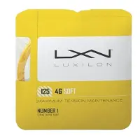 Luxilon 4g Soft 12.2 M Tennis Single String Goud 1.25 mm