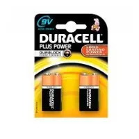 Duracell Plus 6LR61 9V batterij (blok) Alkaline 9 V 2 stuk(s)