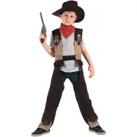 Vegaoo Rodeo cowboy kostuum voor jongens