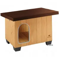 Ferplast Baixta 80 122x73x78 Cm Houten Hondenhok