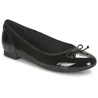 Clarks Couture Bloom Zwarte Pat Schoenen