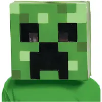 Minecraft Vermomming Creeper Kindermasker Groen