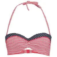 s.Oliver Bikinitop 'Avni' donkerblauw / rood / wit