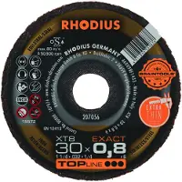 Rhodius XT8 EXACT MINI 207056 Doorslijpschijf 50 stuk(s) RVS, Staal