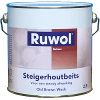 Ruwol Steigerhoutbeits White Wash 2,5 liter