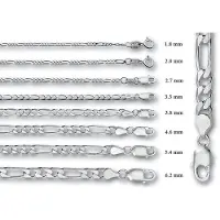 Trendjuwelier huiscollectie Figaro 50CM Figaro collier 50 cm