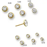 Trendjuwelier huiscollectie 4016583 Gouden oorbellen met diamant