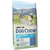 Dog chow puppy large breed turkey 14 kg