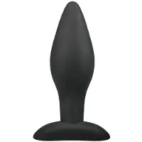 Easytoys Anal Collection Medium Zwarte Siliconen Buttplug