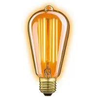 Ks Verlichting KS CLASSIC GOLD 4W peervormig