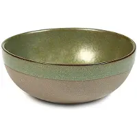 Serax Kom Surface Tableware By Sergio Herman Camo Green L 13 cm