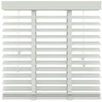 Decosol Horizontale jaloezie hout 50mm wit 80 x 180cm online kopen