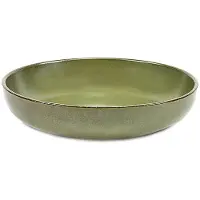 Serax Diep Bord Surface Tableware By Sergio Herman Camo Green M 19 x 19 x 4 cm