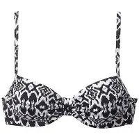 LASCANA Bikinitop 'Grace' zwart / wit