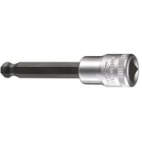 Stahlwille Dopsleutelbit | 1/2 inch binnen-6-kant | sleutelwijdte 7 mm | lengte 100 mm | 1 stuk - 03280007 03280007