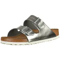 Birkenstock Muiltjes 'Arizona' zilver