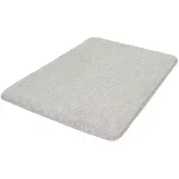 Kleine wolke Badmat Seattle 55x65 cm lichtgrijs