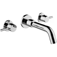 Best design Smidt inbouw wastafelkraan 3-gats chroom