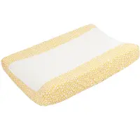 Trixie aankleedkussenhoes Diabolo 45 x 70 cm katoen wit/geel