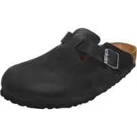 Birkenstock Instappers 'Boston' zwart