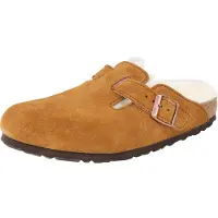 Birkenstock Huisschoen 'Boston' cognac